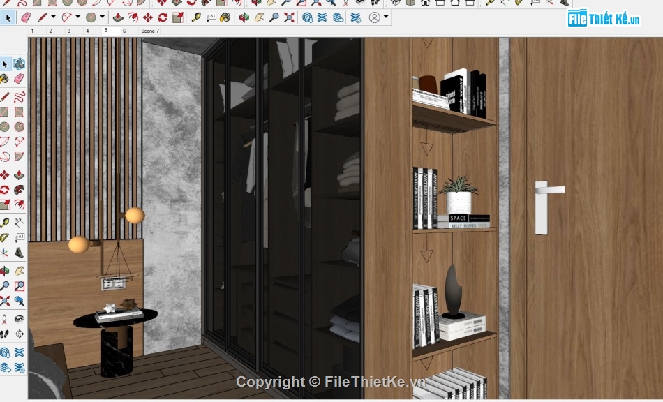 nội thất phòng ngủ,SU nội thất phòng ngủ,File sketchup nội thất,file sketchup phòng ngủ,File SU phòng ngủ,sketchup nội thất phòng ngủ