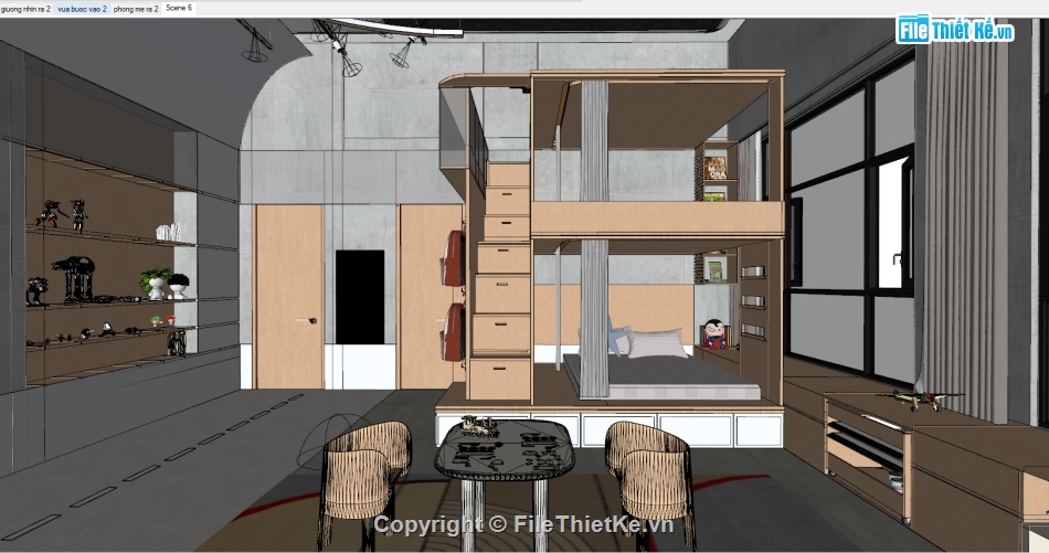 File sketchup nội thất,sketchup nội thất phòng ngủ,File sketchup nội thất phòng ngủ,phòng ngủ sketchup,nội thất phòng ngủ