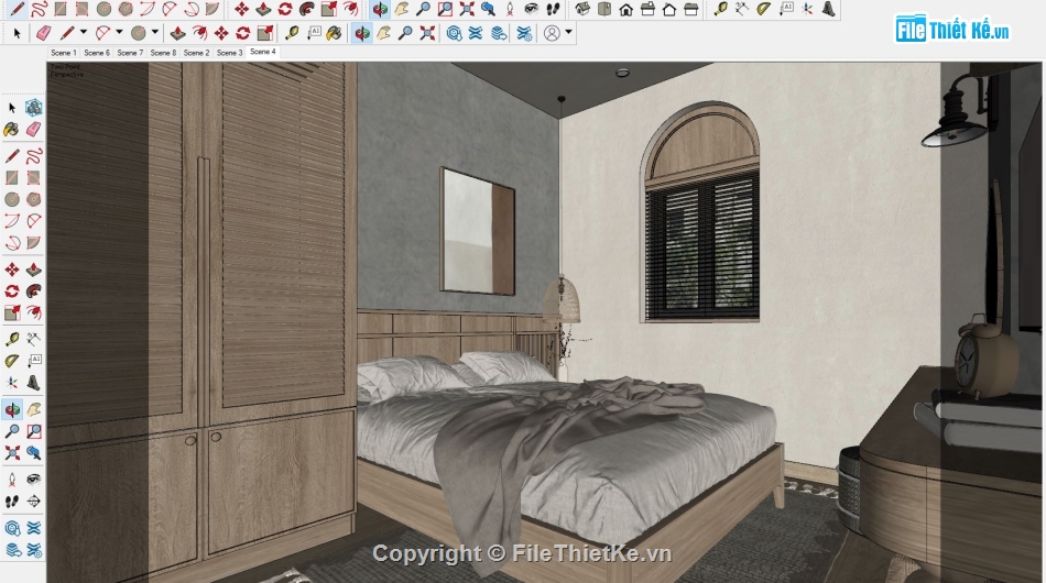 nội thất phòng ngủ,sketchup nội thất,File sketchup nội thất,sketchup nội thất phòng ngủ,File sketchup phòng ngủ hiện đại,File sketchup nội thất phòng ngủ