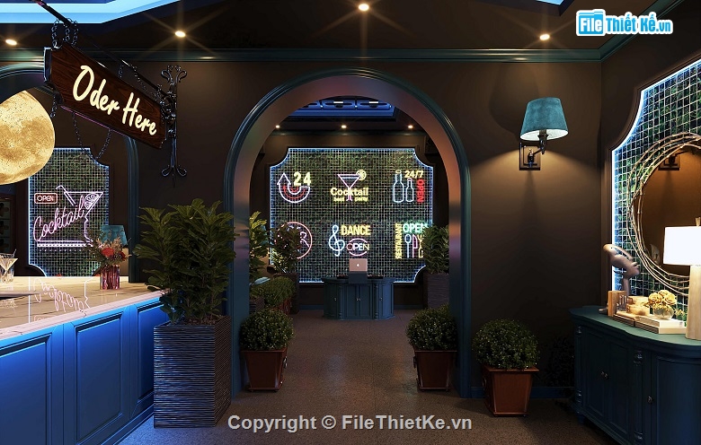 File sketchup nội thất,File sketchup quán bar,sketchup nội thất,nội thất quán bar,sketchup quán bar,Sketchup quán rượu