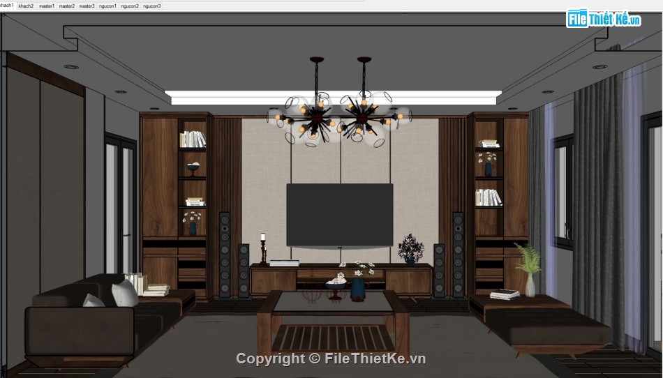 Model 3d Tables chairs (Thư viện 3d bàn ghế)