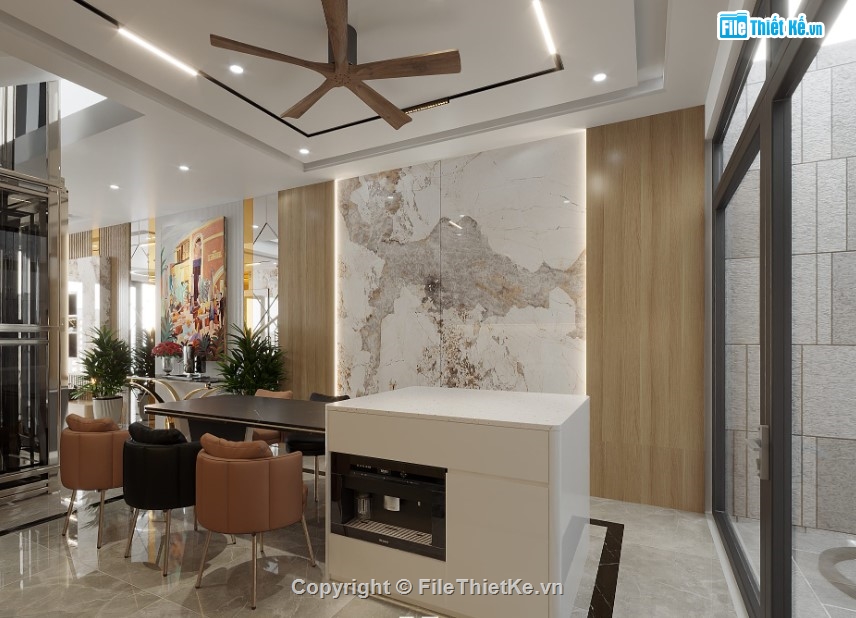 file sketchup phòng khách,sketchup phòng khách,file sketchup phòng bếp