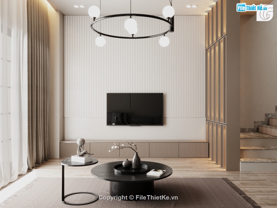File sketchup phòng khách đẹp,File su phòng khách bếp,File sketchup phòng khách bếp,nội thất phòng khách bếp sketchup