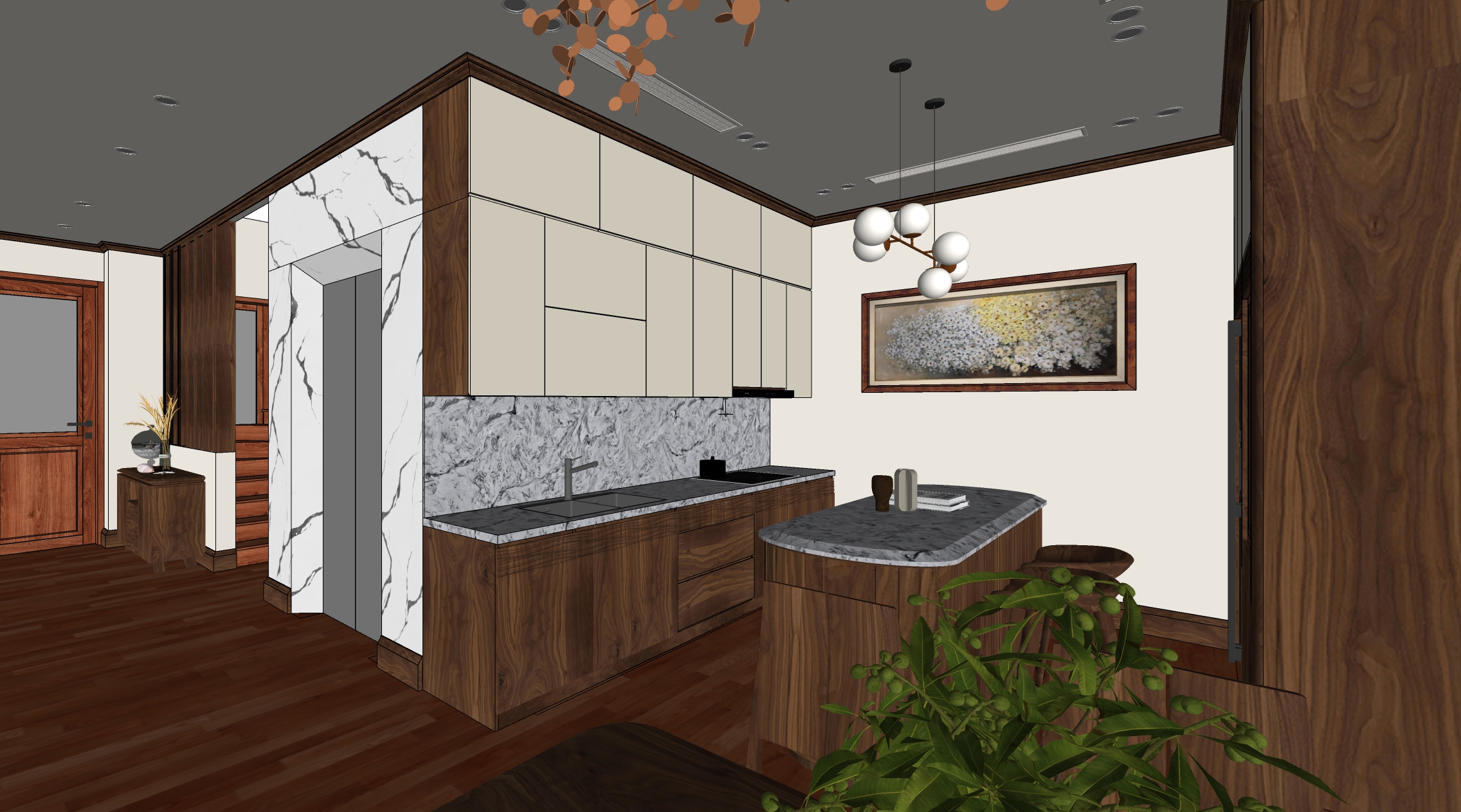 File Sketchup Phòng khách,Sketchup nội thất,SU nội thất phòng khách,file sketchup phòng khách,sketchup phòng khách,File Su phòng khách