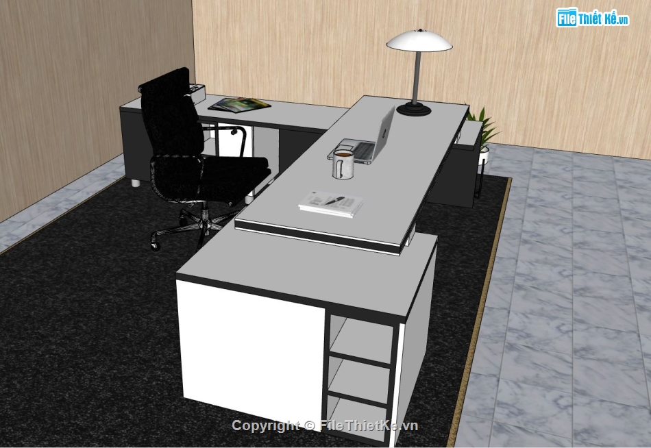 phòng làm việc sketchup,phòng làm việc file sketchup,File su phòng làm việc,văn phòng làm việc,file sketchup phòng làm việc