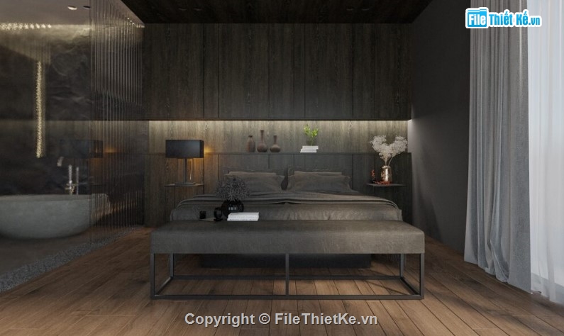 File phòng ngủ,File phòng ngủ sketchup,sketchup phòng ngủ đẹp