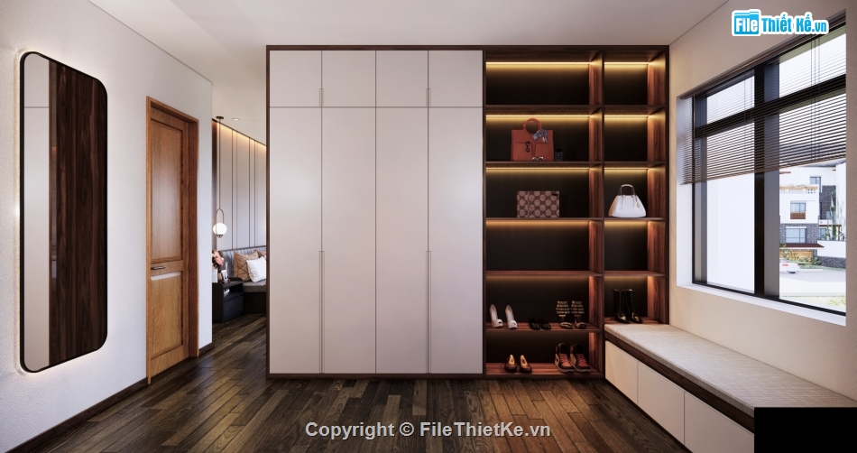 full setting ánh sáng vật liệu,Model Sketchup Phòng ngủ,model nội thất phòng ngủ sketchup,mẫu phòng ngủ sketchup,phòng ngủ sketchup