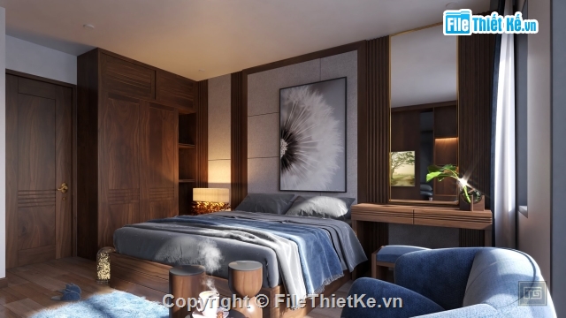 File sketchup nội thất phòng ngủ hiện đại,File sketchup phòng ngủ hiện đại,File sketchup nội thất phòng ngủ,model sketchup phòng ngủ