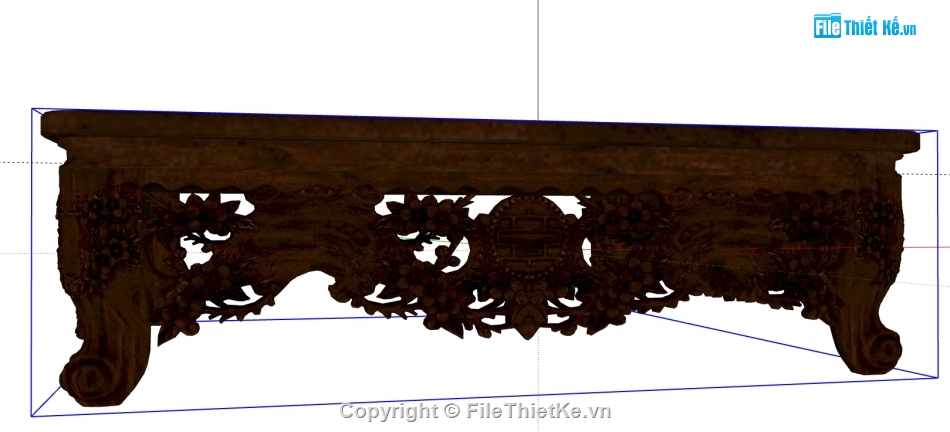 file 3d sập gụ,model su sập gụ,file su sập gụ,file sketchup sập gụ