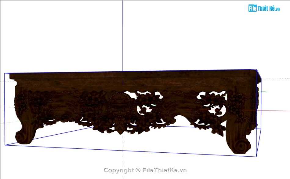 file 3d sập gụ,model su sập gụ,file su sập gụ,file sketchup sập gụ