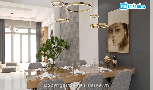 File sketchup nội thất,file sketchup phòng khách,Su phòng Bếp