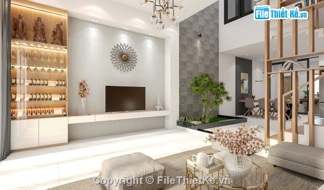 File sketchup nội thất,file sketchup phòng khách,Su phòng Bếp