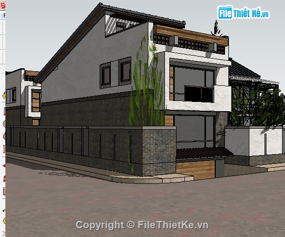 file sketchup,kiến trúc nhà,kiến trúc nhà ở,thiết kế nhà ở,nhà ở,thiết kế kiến trúc khu nhà ở