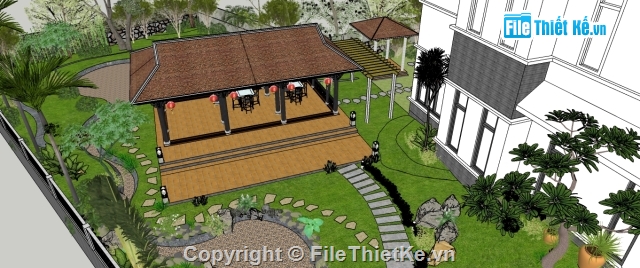 model sketchup thiết kế tiểu cảnh sân vườn,model sketchup tiểu cảnh sân vườn,File sketchup tiểu cảnh sân vườn,tiểu cảnh sân vườn villa