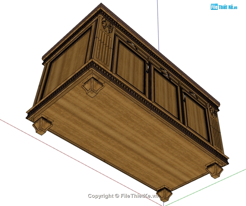 file su tủ đựng đồ,model su tủ đứng,model su tủ đựng đồ,file sketchup tủ đựng đồ