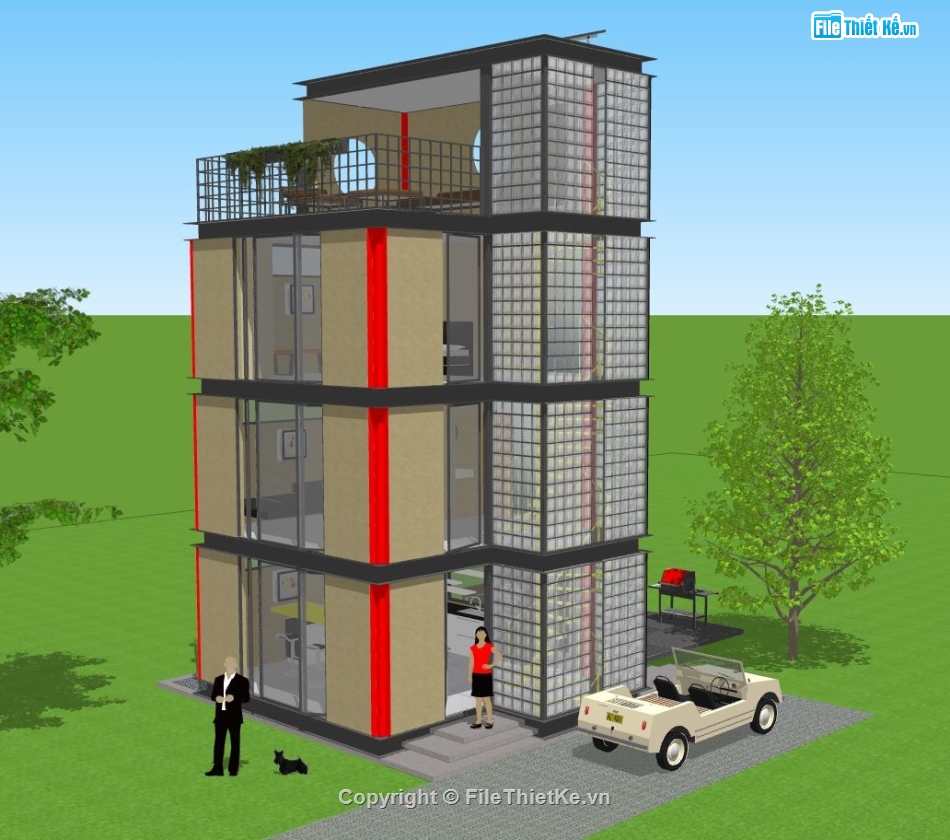 văn phòng làm việc,File sketchup phòng ăn,File sketchup văn phòng,Model sketchup văn phòng làm việc,File su văn phòng làm việc