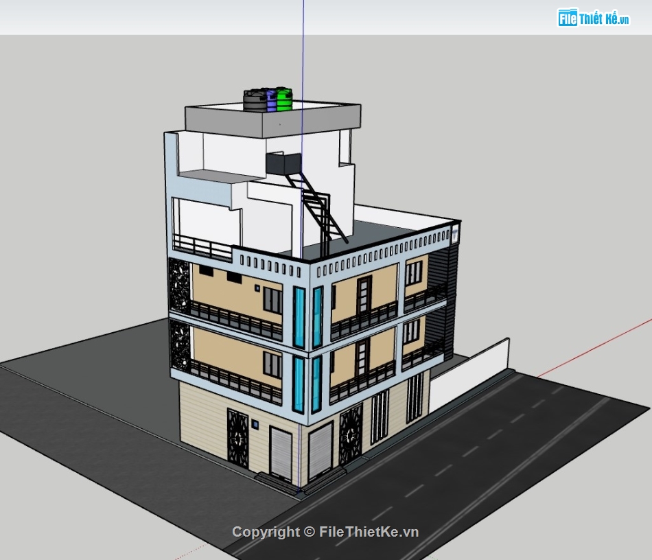 su bệnh viện,bệnh viện,sketchup bệnh viện