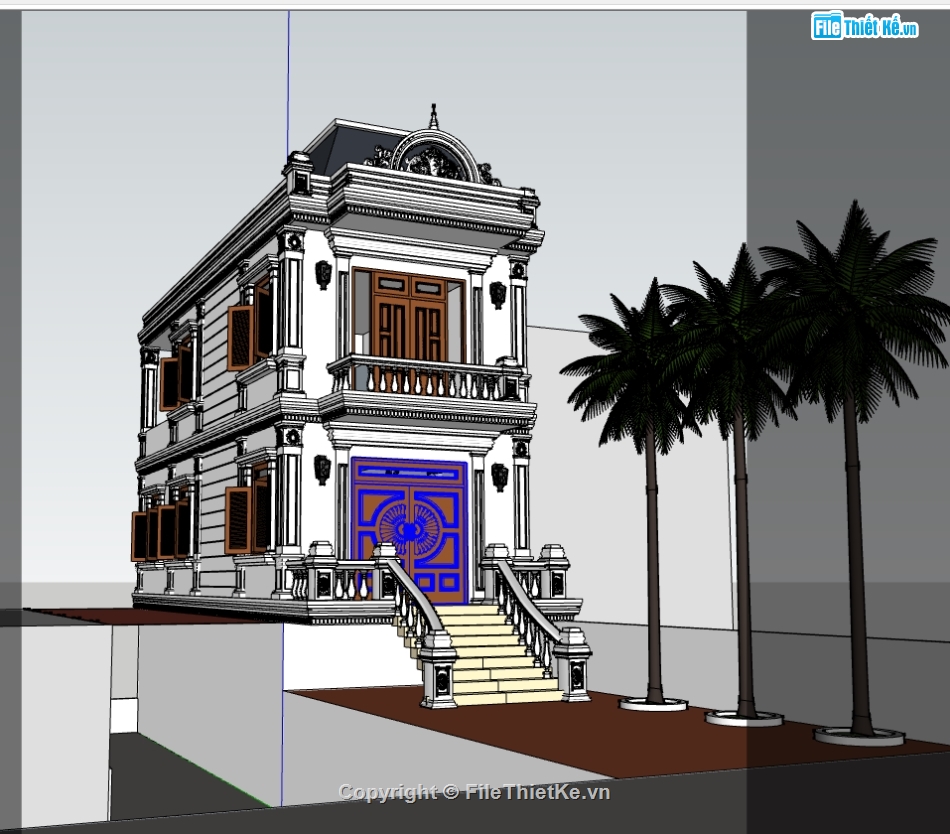 file su nhà phố 2 tầng,model su nhà phố 2 tầng,model sketchup nhà phố 2 tầng,file sketchup nhà phố 2 tầng