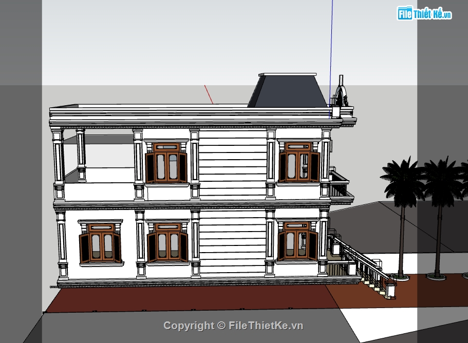 file su nhà phố 2 tầng,model su nhà phố 2 tầng,model sketchup nhà phố 2 tầng,file sketchup nhà phố 2 tầng