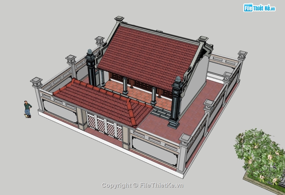 nhà thờ 3 gian,su nhà thờ họ,su nhà thờ,nhà thờ