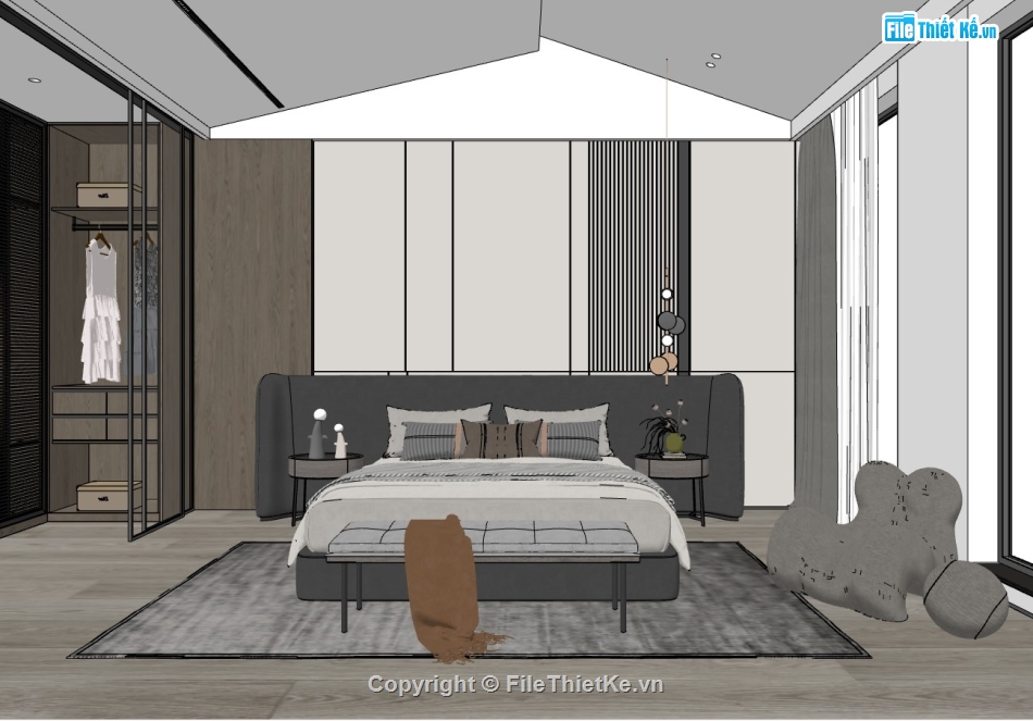 nội thất phòng ngủ,su nội thất,sketchup nội thất,su nội thất phòng ngủ,sketchup nội thất phòng ngủ