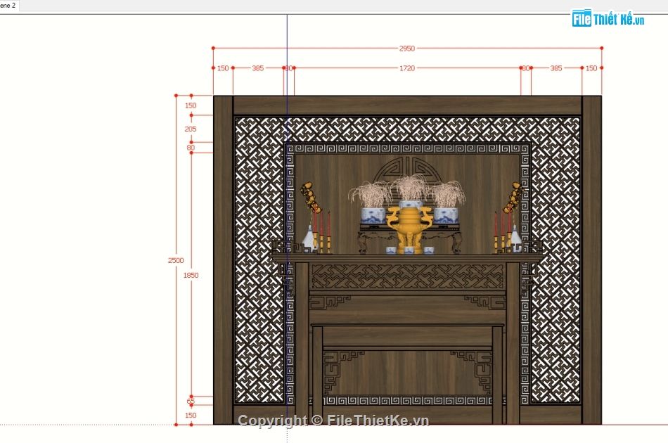 File max phòng thờ,file sketchup phòng thờ,File sketchup phòng thờ,File SU phòng ngủ,File cad phòng thờ,SU 2015 phòng thờ