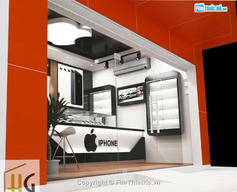 quán điện thoại,Model su quán điện thoại,file su quán điện thoại,quán điện thoại file sketchup
