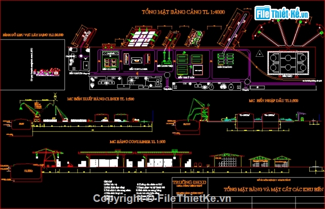 Bản vẽ quy hoạch cảng,thiết kế cảng,thiết kế quy hoạch cảng