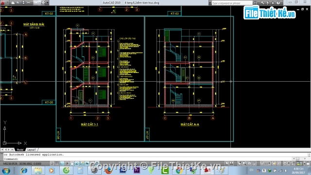 nhà 4 tầng,4 tầng,nhà thư viện 4 tầng,nhà lệch 4 tầng,nhà kích thước 11x18m,cad nhà 4 tầng