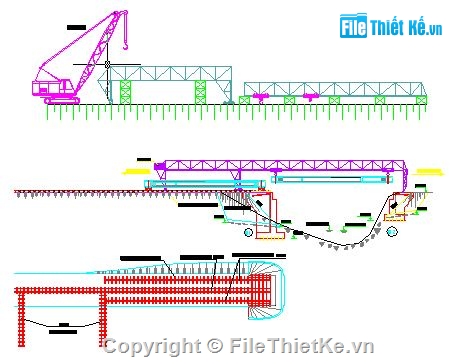 kết cấu công trình,kết cấu,Biện pháp thi công đườg,Biện pháp thi công đường,kết cấu nhịp cầu