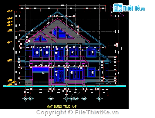 Biệt thự,Bản vẽ mặt bằng,mặt bằng,file cad mặt bằng,bản vẽ biệt thự,biệt thự mái thái