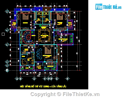 Biệt thự,Bản vẽ mặt bằng,mặt bằng,file cad mặt bằng,bản vẽ biệt thự,biệt thự mái thái