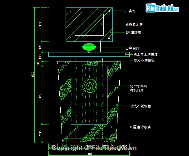 tủ trưng bầy,tủ bán trang sức,cad tủ triển lãm