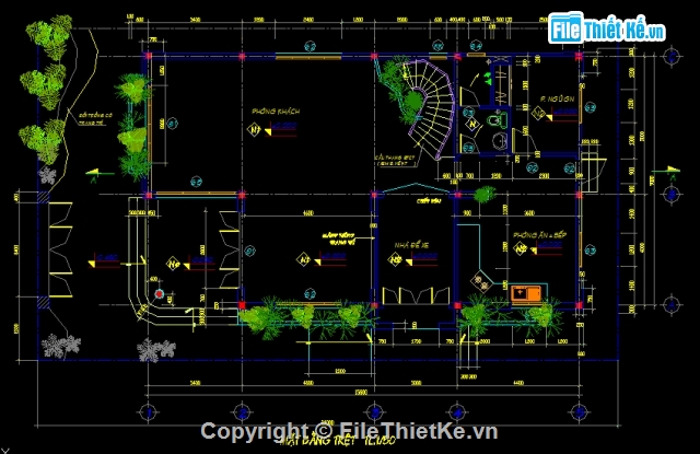 Bản vẽ autocad,biệt thự hiện đại,bản vẽ biệt thự,mẫu nhà 2 tầng,nhà 2 tầng đẹp