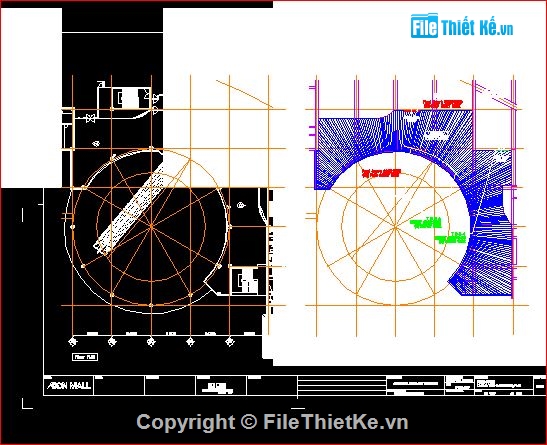 File thiết kế,thiết kế nôi thất,Thiết kế CS Nội Thất footcourt,AEON Long Biên