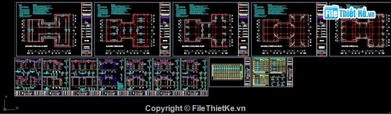 thiết kế đình làng,cad đình làng,đình làng