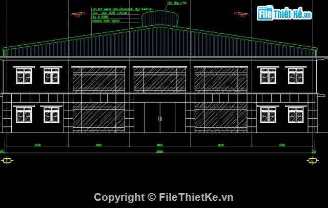 nhà xưởng,File thiết kế,xưởng khung thép 39.6 x30.0