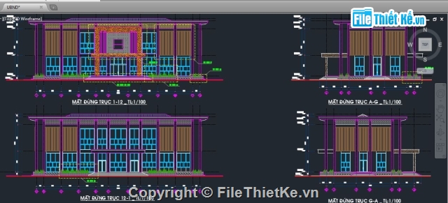 thiết kế UBND xã,thiết kế trụ sở UBND,UBND,kiến trúc trụ sở,kiến trúc UBND xã,File thiết kế