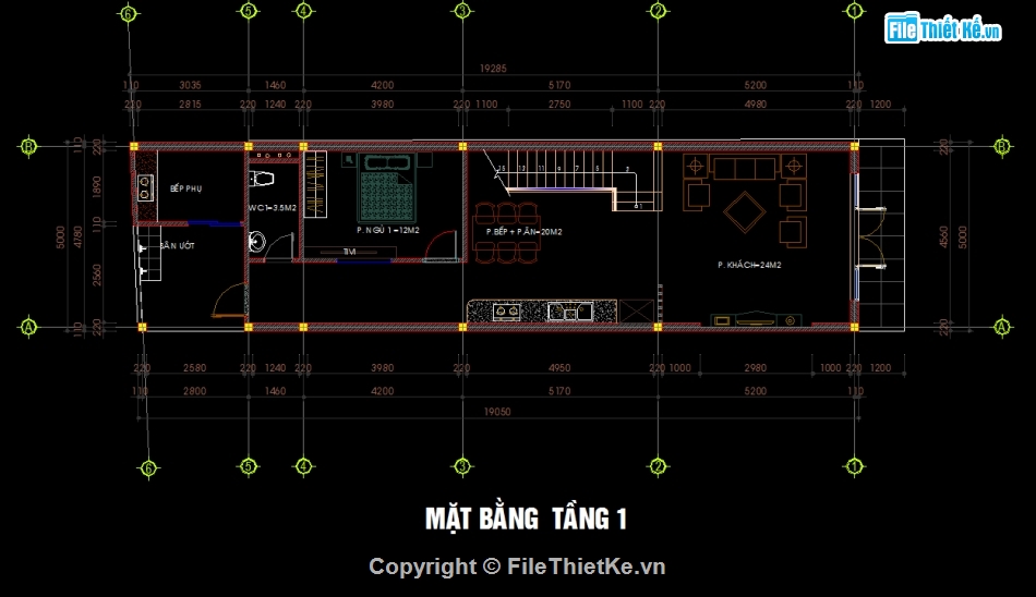 file cad nhà phố 2 tầng,bản vẽ nhà phố 2 tầng,full hồ sơn nhà phố,nhà phố 2 tầng,Thiết kế nhà phố 2 tầng