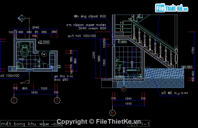 thiết kế nhà 4 tầng,bản vẽ nhà 4 tầng,nhà 4 tầng đẹp