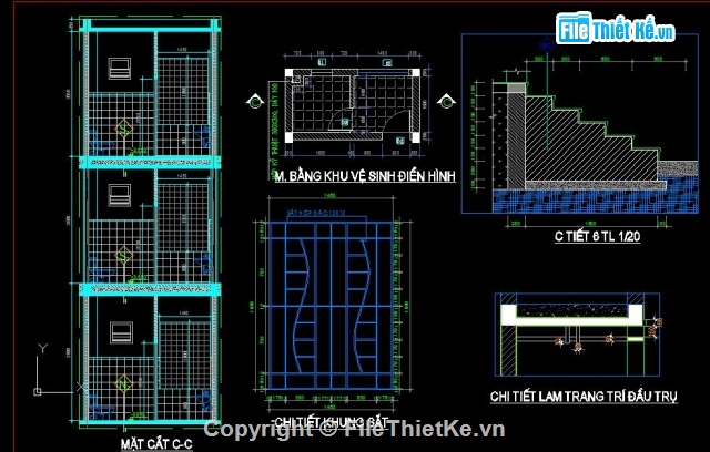 Nhà ở chiến sỹ 3 tầng,Nhà doanh trại chỉ huy 3 tầng,Chỉ huy quân sự,nhà quân sự 3 tầng,Bản vẽ ban chỉ huy quân sự,ban chỉ huy quân sự 9.6x33.4m