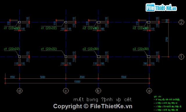 bản vẽ kết cấu,kết cấu nhà phố,nhà phố 4 x 15.8m