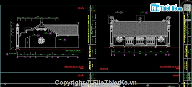 nhà thờ họ,nhà 3 gian lợp ngói,vì kèo mái,nhà thờ mẫu,nhà cổ