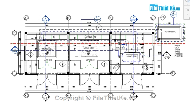 File thiết kế,trạm biến áp,revit structure,file revit,thiết kế trạm biến áp