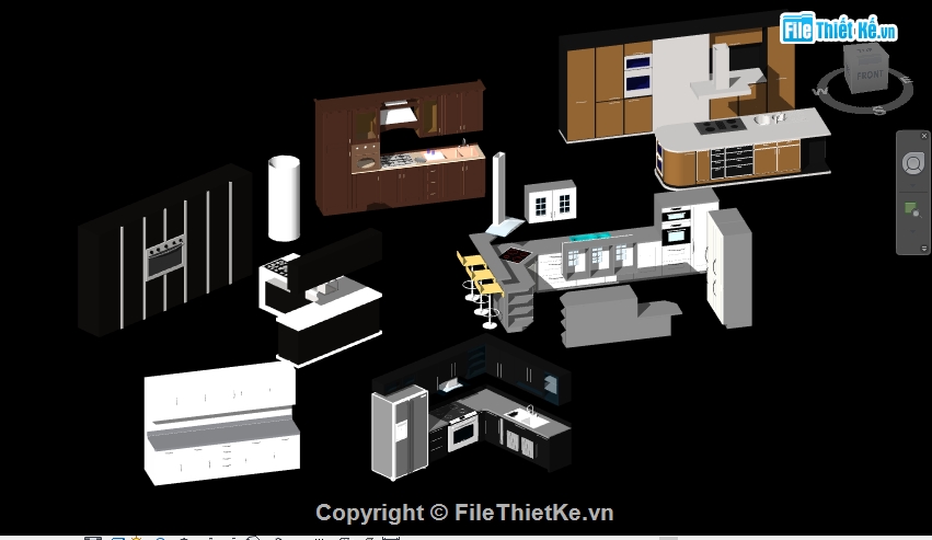 Thư viện revit bếp,revit nhà bếp,revit thư viện bếp,bộ thư viện tủ bếp revit,mẫu tủ bếp revit