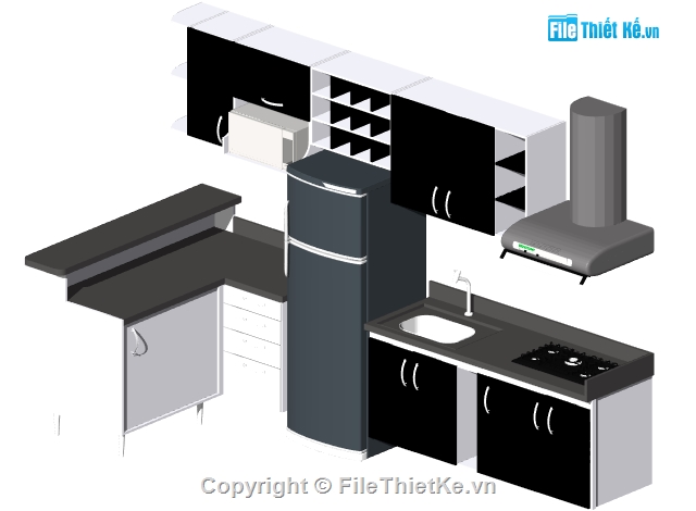 Thư viện revit bếp,revit nhà bếp,revit thư viện bếp,bộ thư viện tủ bếp revit,mẫu tủ bếp revit