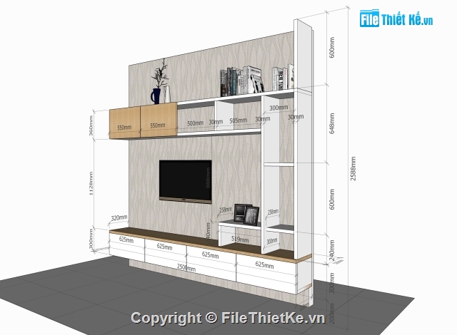Sketchup nội thất chung cư,khai triển nội thất,Sketchup nội thất nhà ở,sketchup nội thất