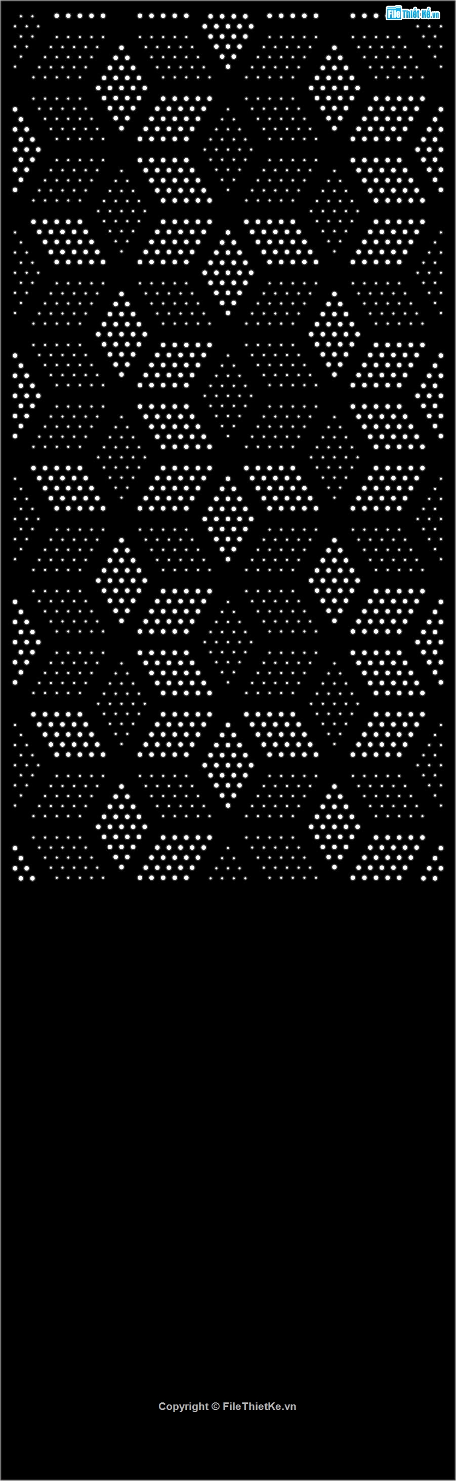 vách cnc,vách họa tiết hình tròn,cnc vách tròn