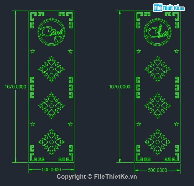 vách cnc,vách cổng cnc,vách công cha
