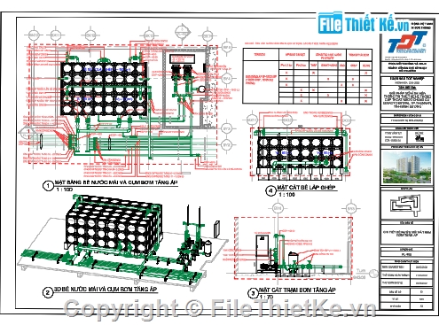 thiết kế chung cư,chung cư,cấp thoát nước,cấp nước,đồ án thiết kế,tầng hầm
